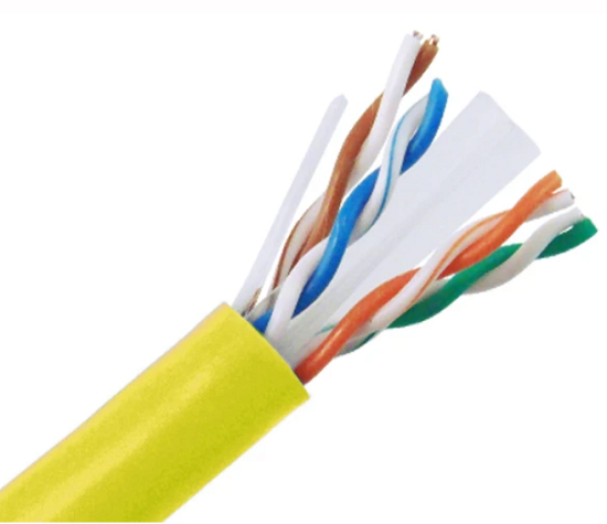 Kabllo Ethernet Bulk CAT6A, S / FTP e Mbrojtur, Bakër i ngurtë 23AWG, i Brendshëm.