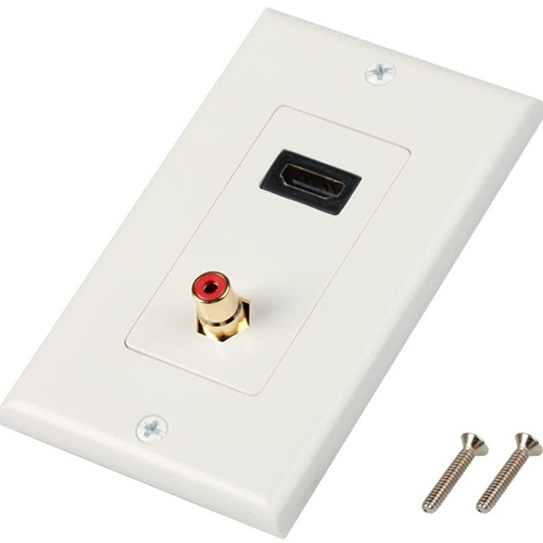 Pllaka muri HDMI 3RCA